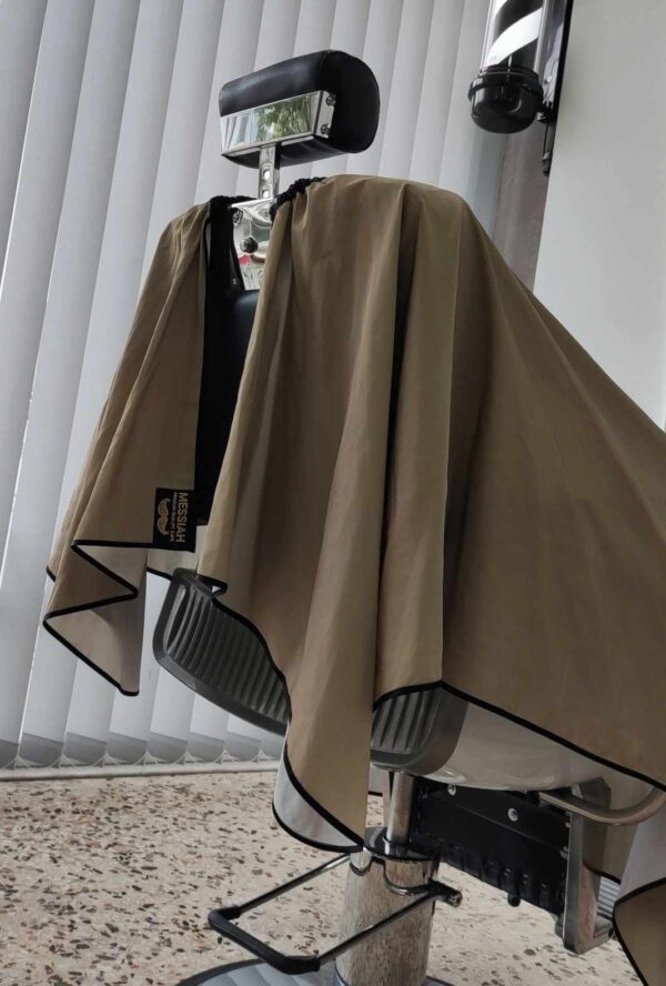 Custom handmade cape beige - Image 2