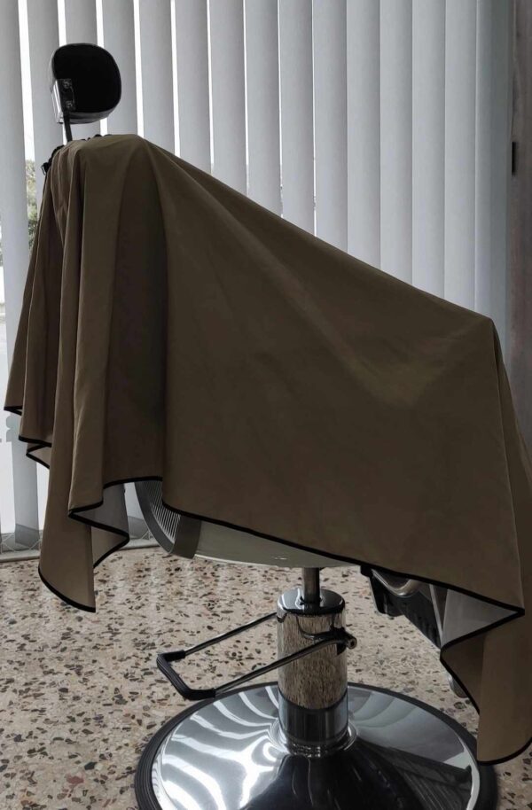 Custom handmade cape beige - Image 3