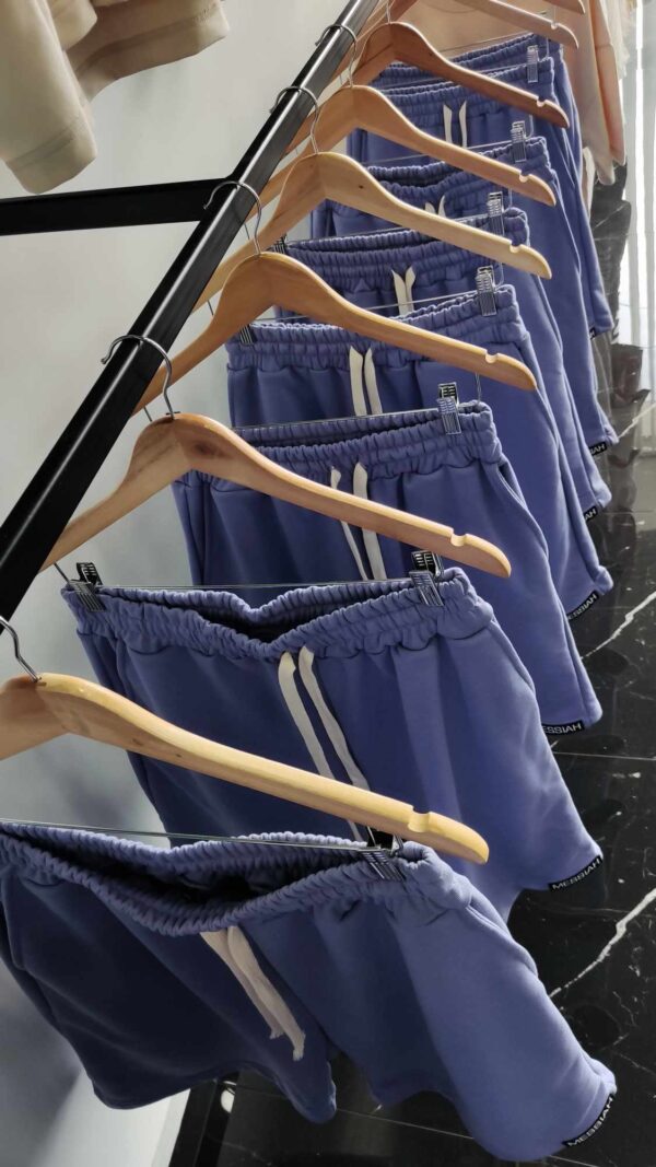 UNISEX JOGGER SHORTS  LILA - Image 2