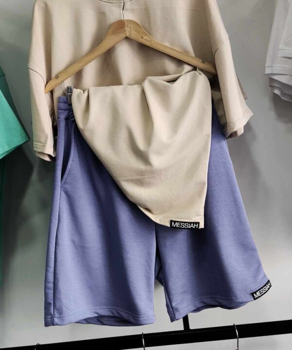 UNISEX JOGGER SHORTS  LILA