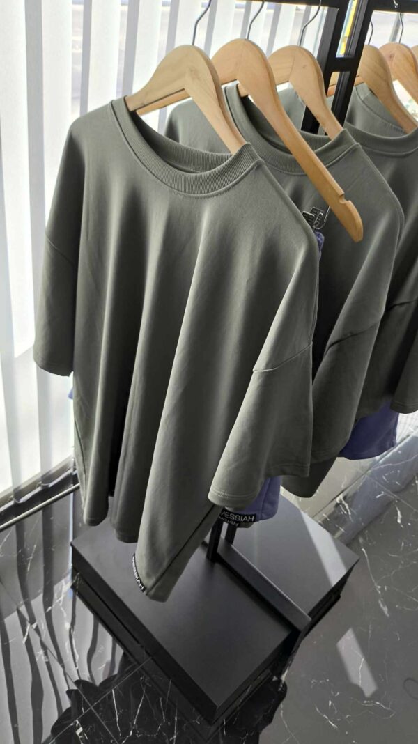 OVERSIZE Heavy Luxury Tee – Olive